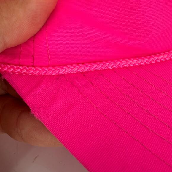 Aviator Nation Snapback Hat Signature Vintage Nylon Venice Beach Hot Pink - Picture 6 of 8